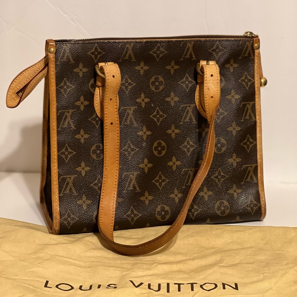 Vintage Louis Vuitton Canvas Popincourt Shoulder Bag *Authentic*